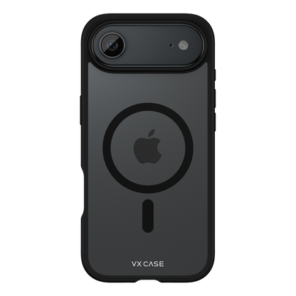 Capa Jet Black Magsafe VX Case iPhone 17 Air - Transparente com Borda Preta
