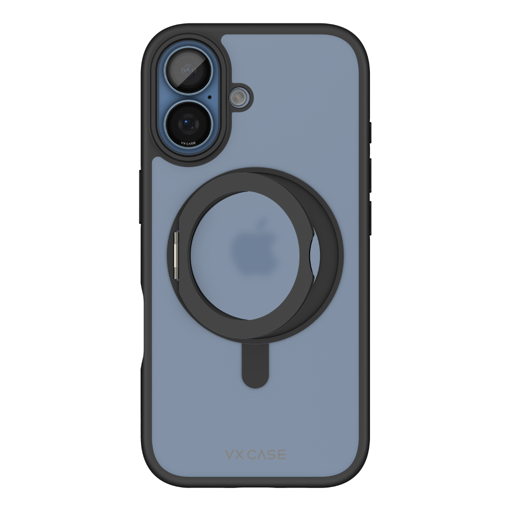 Capa KickStand Magsafe VX Case para iPhone 17 - Preta