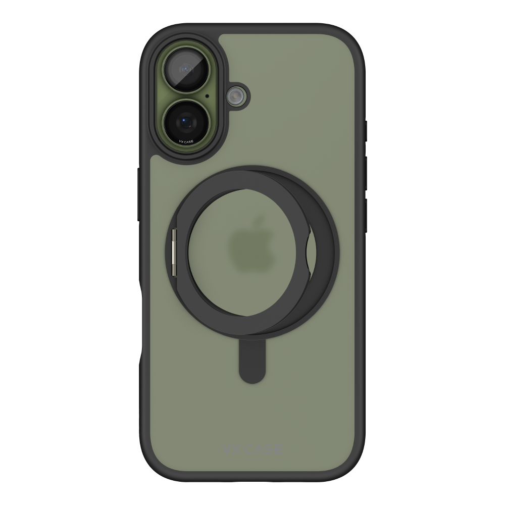 Capa KickStand Magsafe VX Case para iPhone 17 - Preta