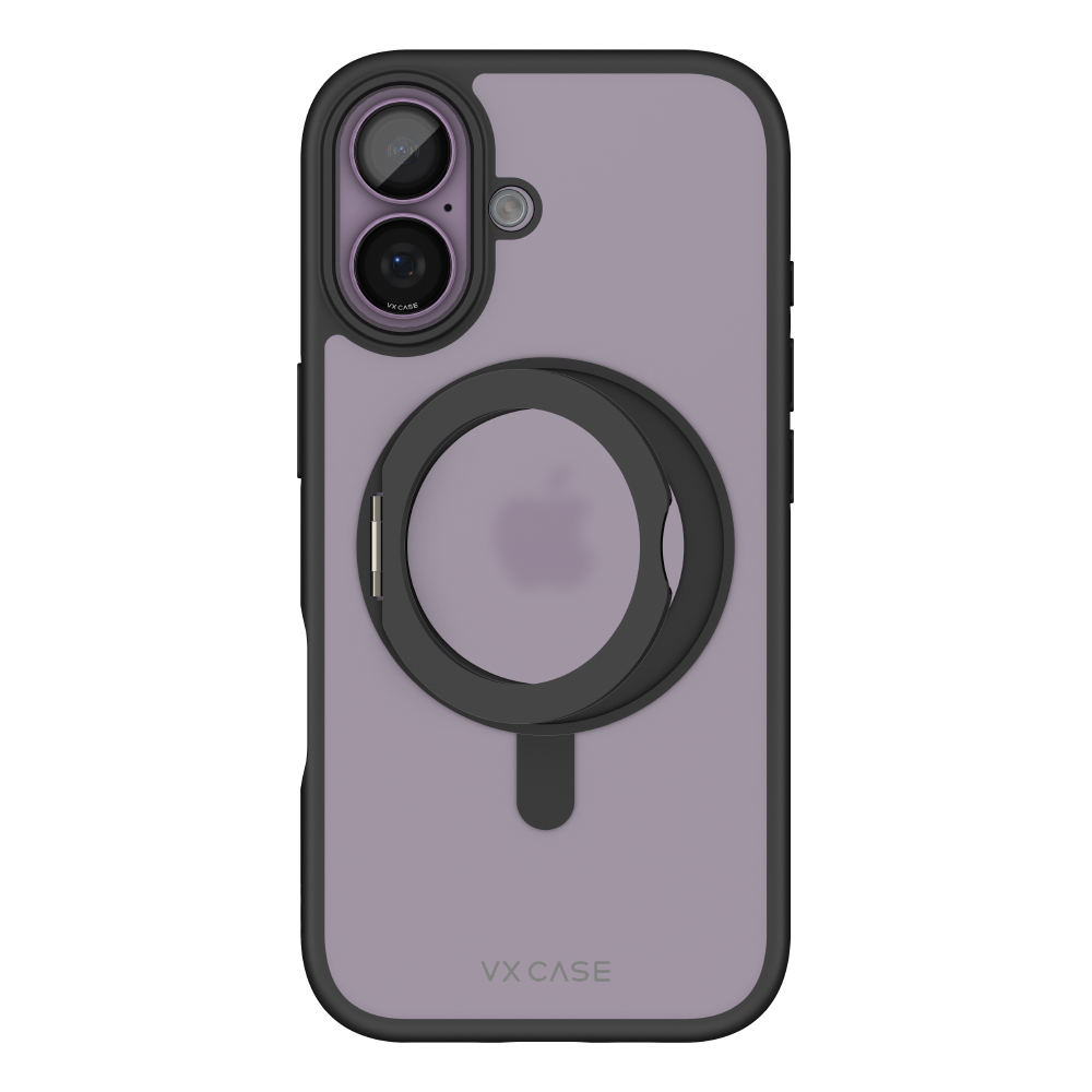 Capa KickStand Magsafe VX Case para iPhone 17 - Preta