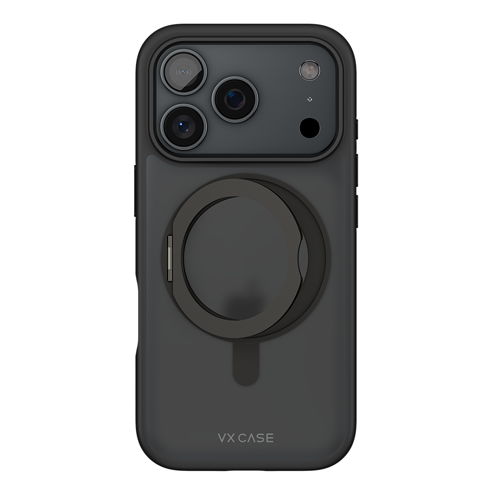 Capa KickStand Magsafe VX Case para iPhone 17 Pro - Preta