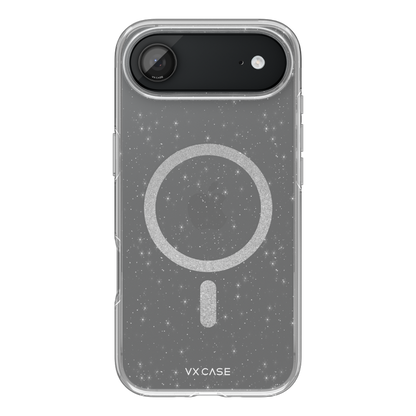 Capa Shine Glitter Magsafe VX Case iPhone 17 Air - Transparente