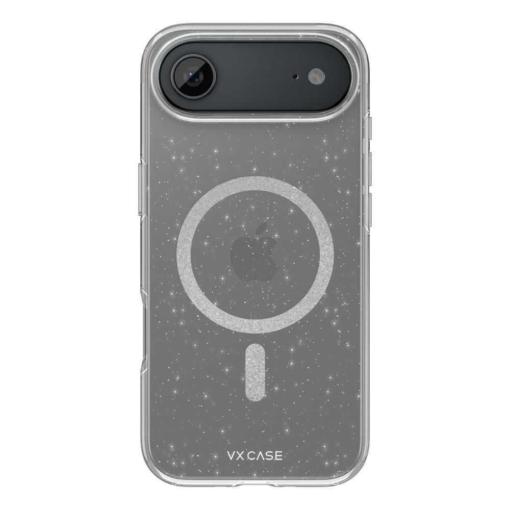 Capa Shine Glitter Magsafe VX Case iPhone 17 Air - Transparente