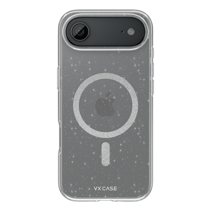 Capa Shine Glitter Magsafe VX Case iPhone 17 Air - Transparente