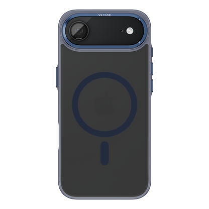 Capa Titanium VX Case Magsafe com Fundo Fosco para iPhone 17 Air - Preto Azulado