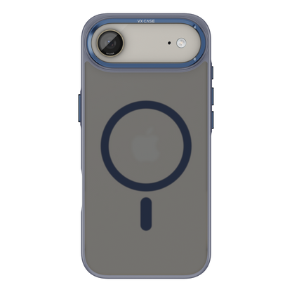 Capa Titanium VX Case Magsafe com Fundo Fosco para iPhone 17 Air - Preto Azulado
