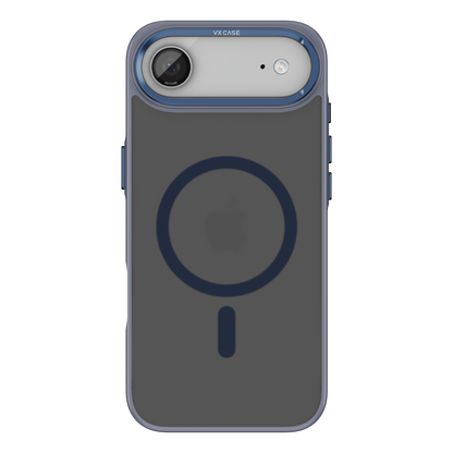 Capa Titanium VX Case Magsafe com Fundo Fosco para iPhone 17 Air - Preto Azulado