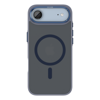 Capa Titanium VX Case Magsafe com Fundo Fosco para iPhone 17 Air - Preto Azulado
