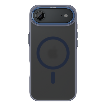 Capa Titanium VX Case Magsafe com Fundo Fosco para iPhone 17 Air - Preto Azulado