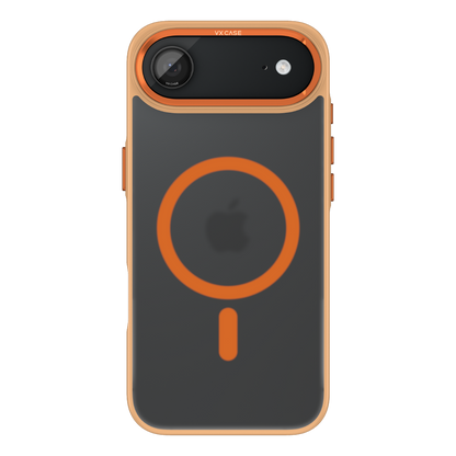 Capa Titanium VX Case Magsafe com Fundo Fosco para iPhone 17 Air - Laranja