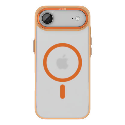 Capa Titanium VX Case Magsafe com Fundo Fosco para iPhone 17 Air - Laranja