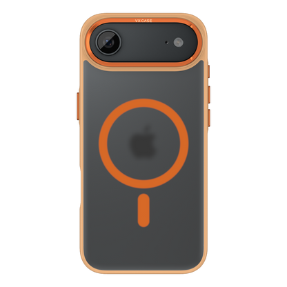 Capa Titanium VX Case Magsafe com Fundo Fosco para iPhone 17 Air - Laranja