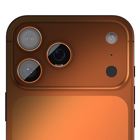Película para Câmera Safira iPhone 17 Pro Max Laranja - VX Case