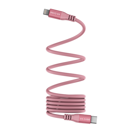 Cabo Magnetic Dragon Rosê Lightning Type-C - 30w