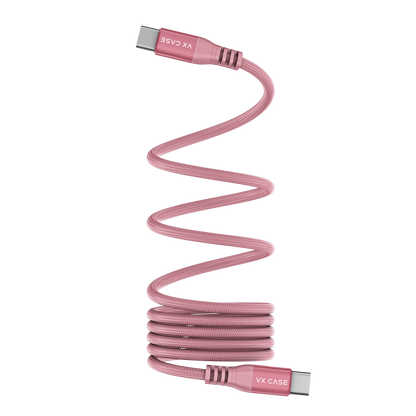 Cabo Magnetic Dragon Rosê Lightning Type-C - 30w