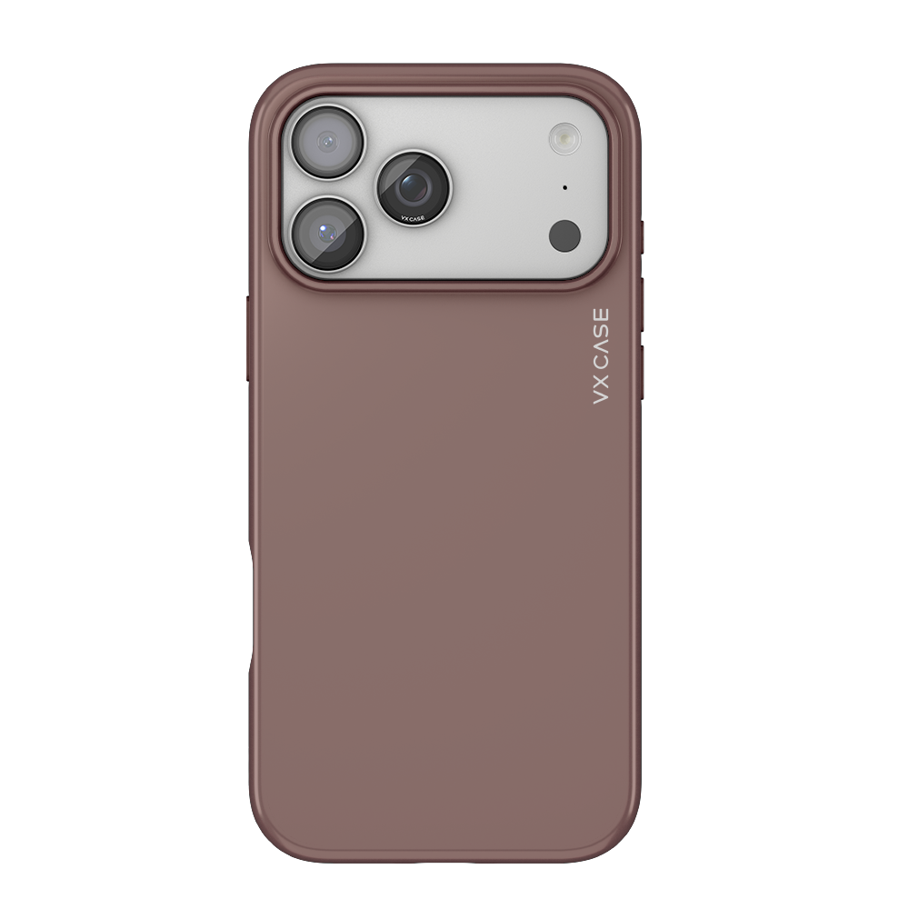 Capa Classic Polymer com Veludo Magsafe VX Case iPhone 17 Pro Max - Nude