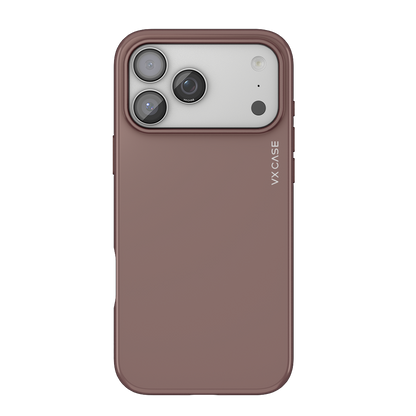 Capa Classic Polymer com Veludo Magsafe VX Case iPhone 17 Pro Max - Nude