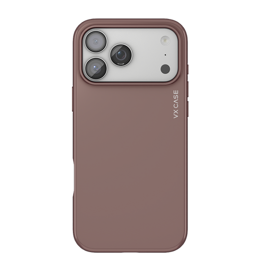 Capa Classic Polymer com Veludo Magsafe VX Case iPhone 17 Pro Max - Nude