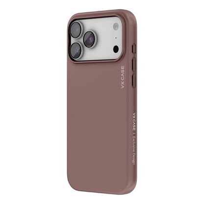Capa Classic Polymer com Veludo Magsafe VX Case iPhone 17 Pro Max - Nude