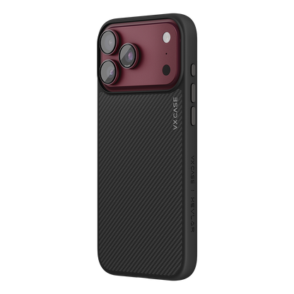 Capa Kevlar Magsafe VX Case iPhone 18 Pro - Preta