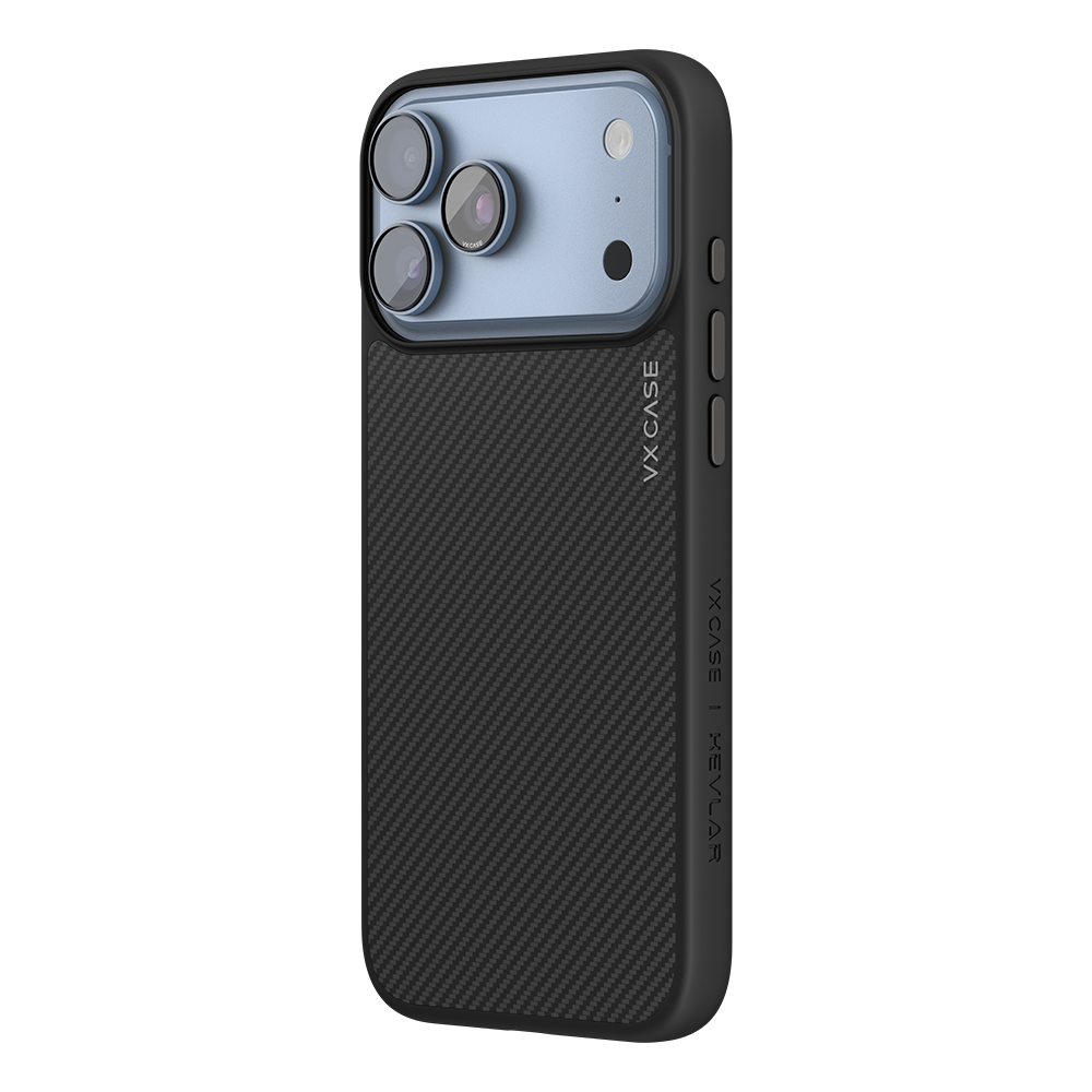 Capa Kevlar Magsafe VX Case iPhone 18 Pro - Preta