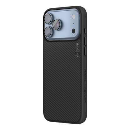 Capa Kevlar Magsafe VX Case iPhone 18 Pro - Preta