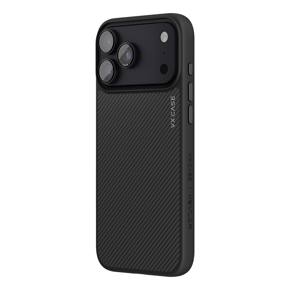 Capa Kevlar Magsafe VX Case iPhone 18 Pro - Preta