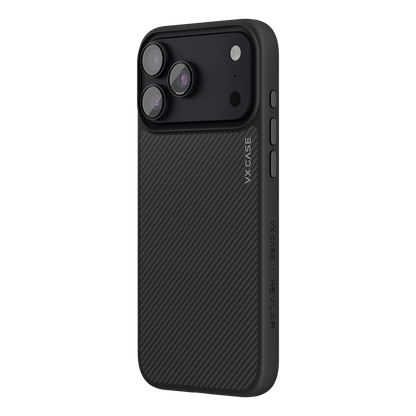 Capa Kevlar Magsafe VX Case iPhone 18 Pro - Preta