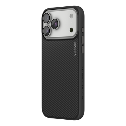 Capa Kevlar Magsafe VX Case iPhone 18 Pro - Preta