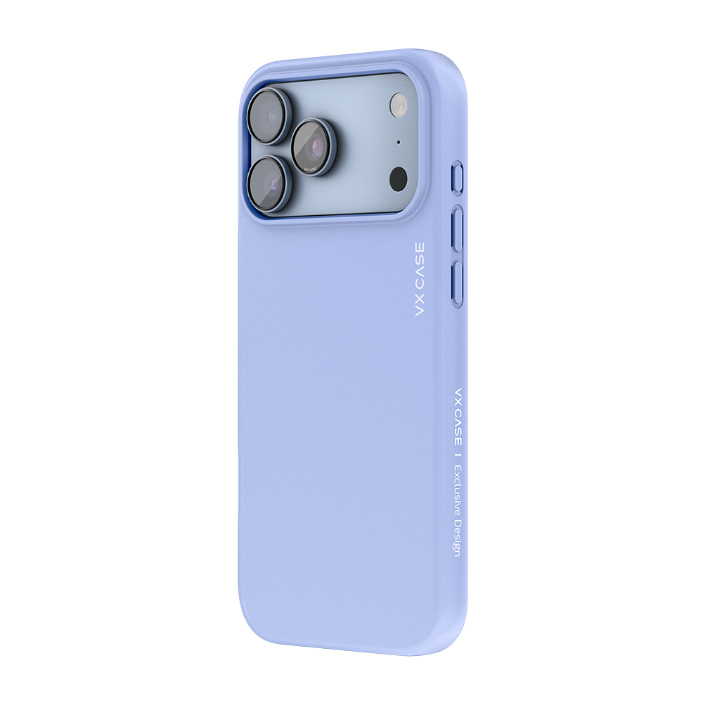 Capa Classic Polymer com Veludo Magsafe VX Case iPhone 18 Pro Max - Light Blue