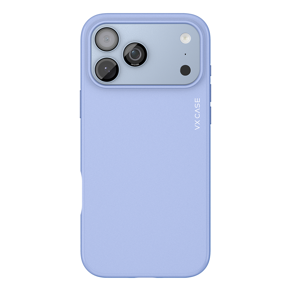 Capa Classic Polymer com Veludo Magsafe VX Case iPhone 18 Pro Max - Light Blue