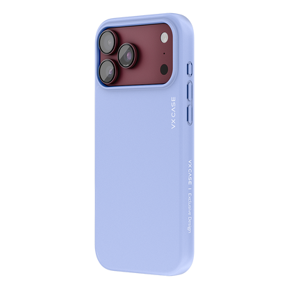 Capa Classic Polymer com Veludo Magsafe VX Case iPhone 18 Pro Max - Light Blue