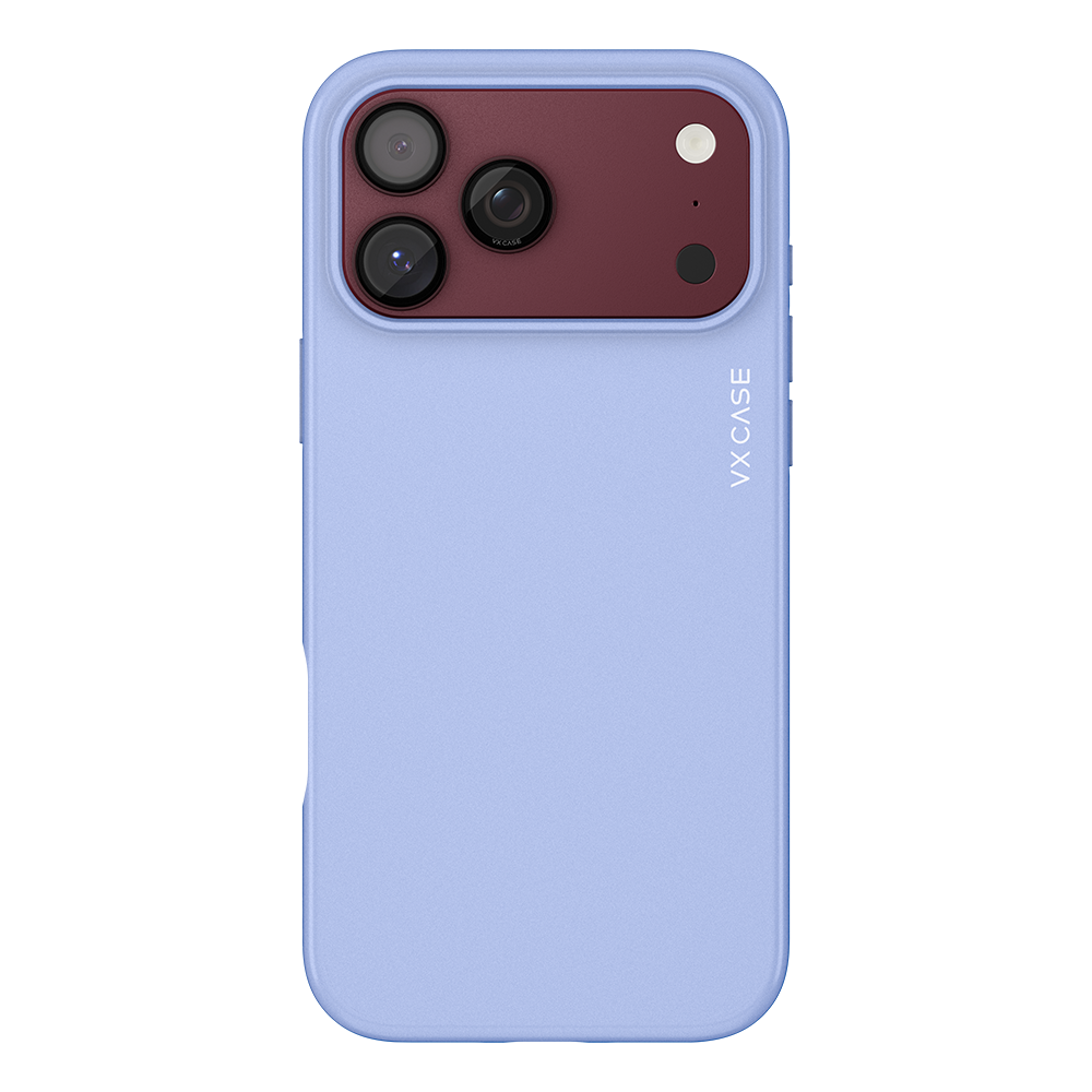 Capa Classic Polymer com Veludo Magsafe VX Case iPhone 18 Pro Max - Light Blue