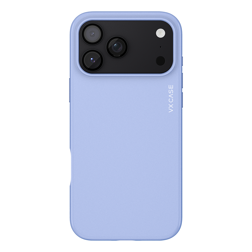 Capa Classic Polymer com Veludo Magsafe VX Case iPhone 18 Pro Max - Light Blue