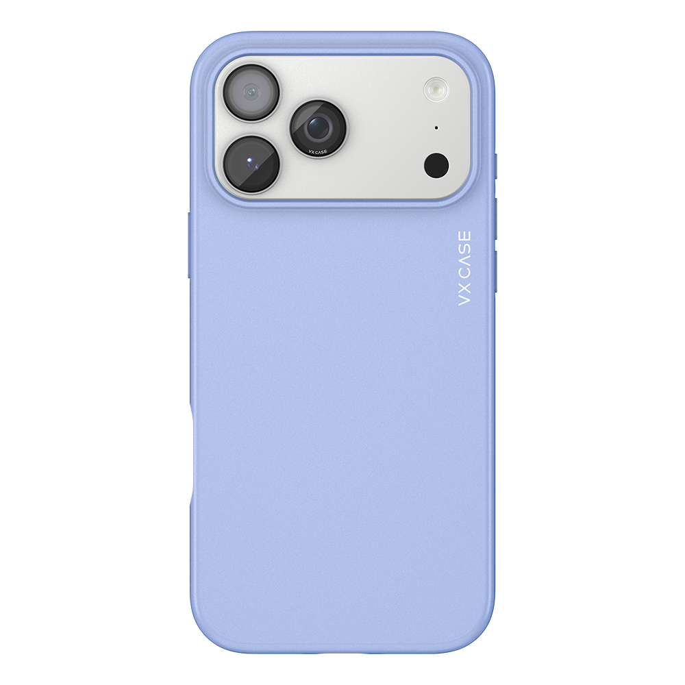 Capa Classic Polymer com Veludo Magsafe VX Case iPhone 18 Pro Max - Light Blue