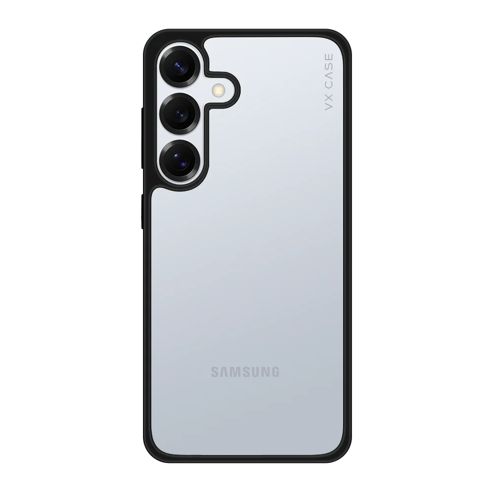 Capa para Galaxy S25 Plus - Transparente com Bordas Pretas