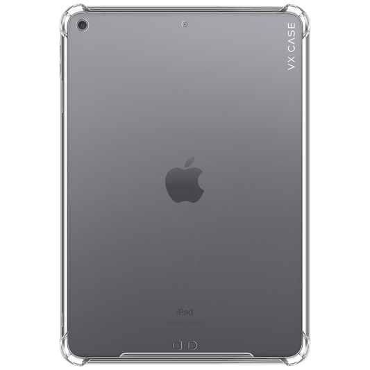 Capa de Silicone Rígida VX Case para iPad 7  8  9  10.2 - Transparente