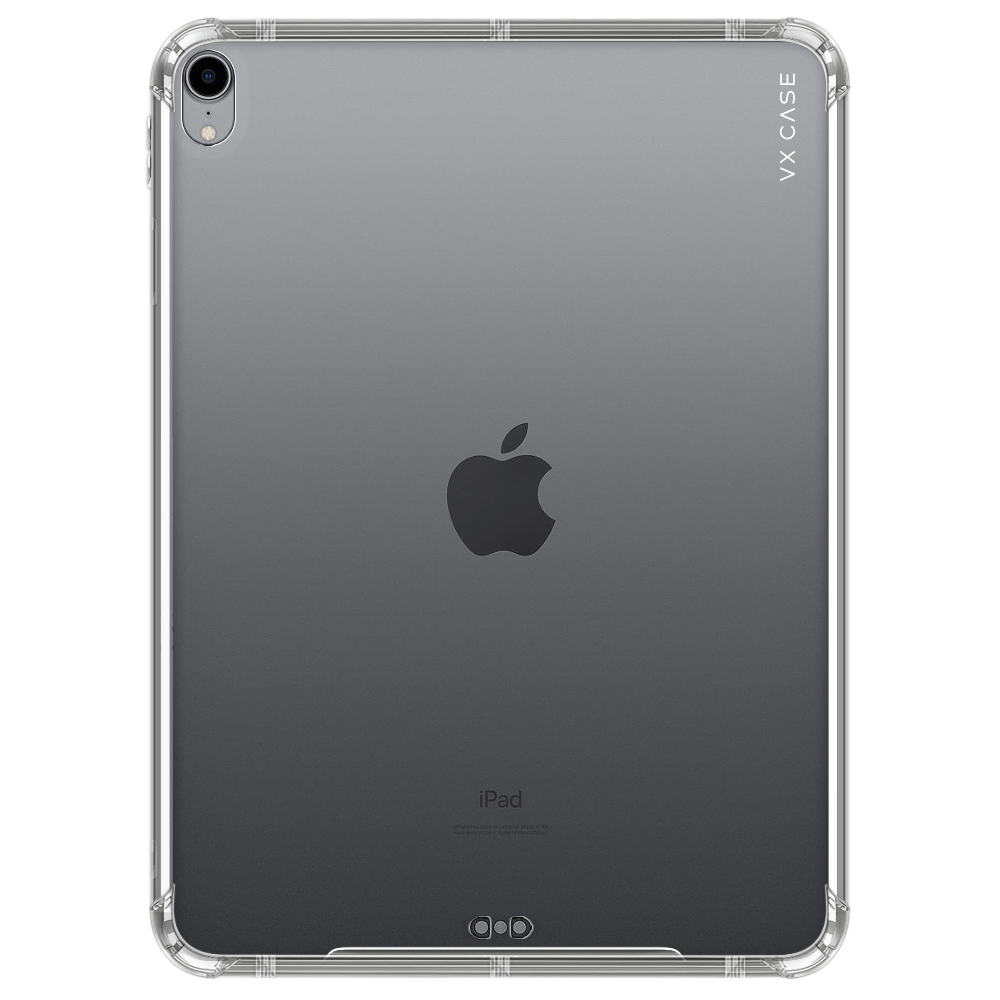 Capa de Silicone Rígida VX Case para iPad Air 10,9 - Transparente