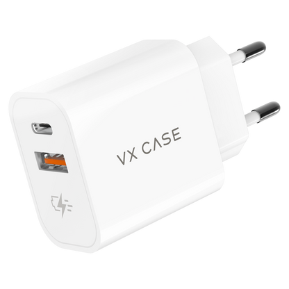 Adaptador de Carga 1 USB 1 Type C VX Case - VX Case