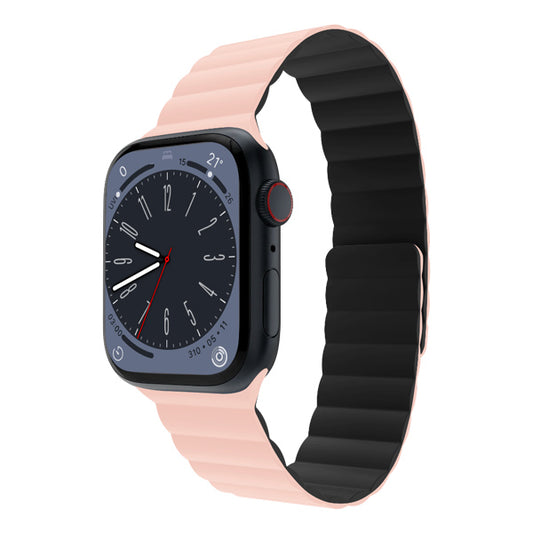 Pulseira Magnetic para Apple Watch 38/40/41mm VX Case - Preto e Rosa