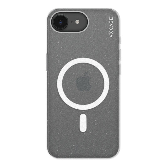 Capa Shine Glitter Magsafe VX Case iPhone 16e - Transparente