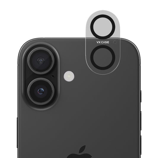 Película da Câmera Premium VX Case iPhone 16 / 16 Plus - Transparente