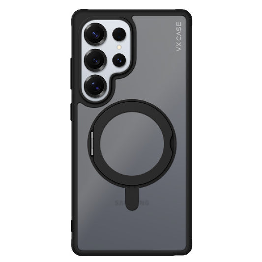Capa KickStand Magsafe VX Case para Galaxy S25 Ultra - Preto