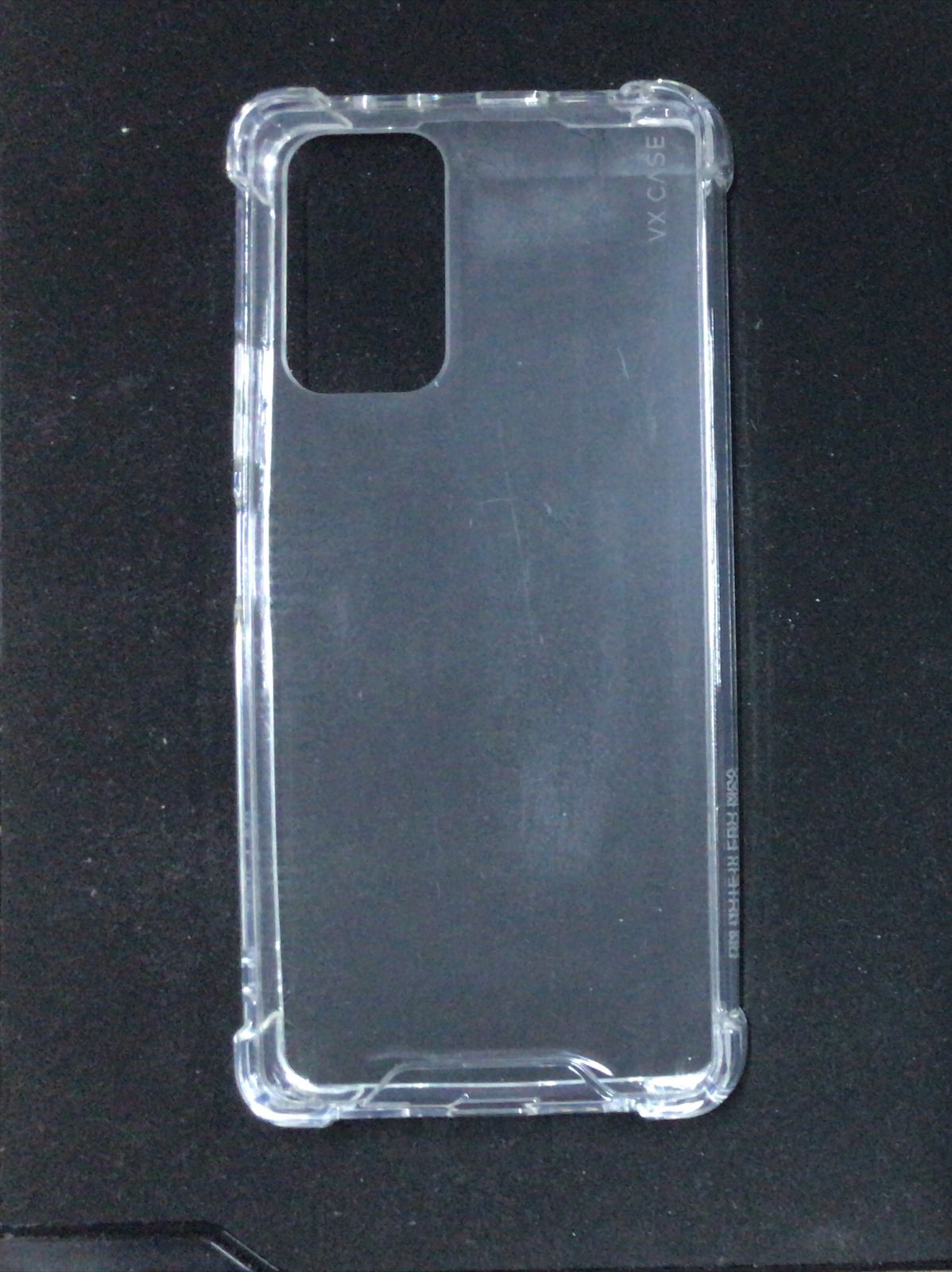 Capa de Silicone Rígida VX Case para Xiaomi Redmi Note 10 Pro / Pro Max - Transparente