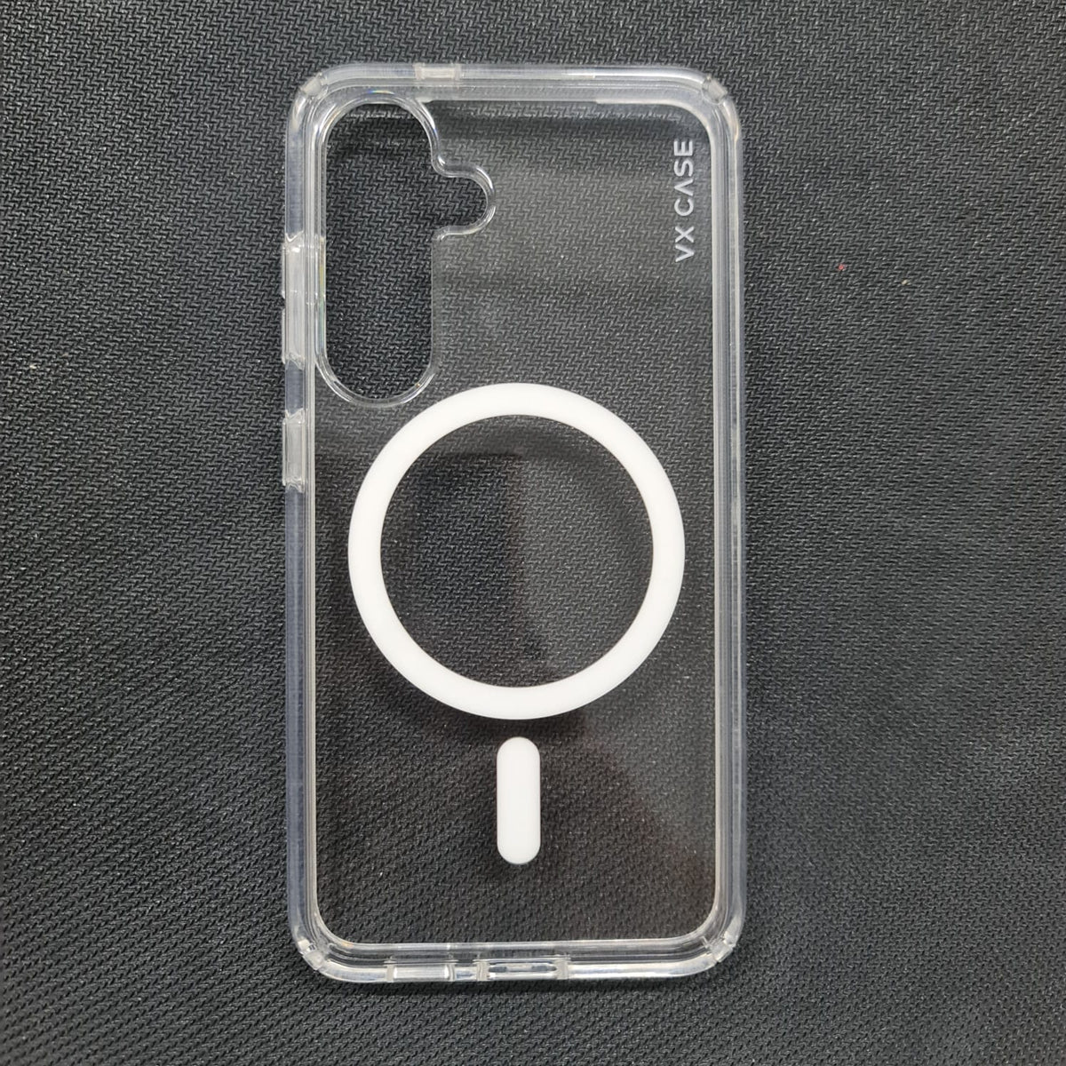 Capa Silicone Rígida Magsafe VX Case Samsung Galaxy S24 - Transparente