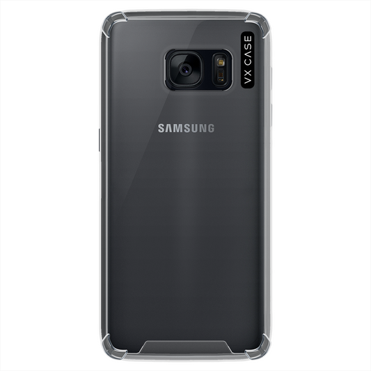 Capa para Galaxy S7 de Silicone Rígida Transparente