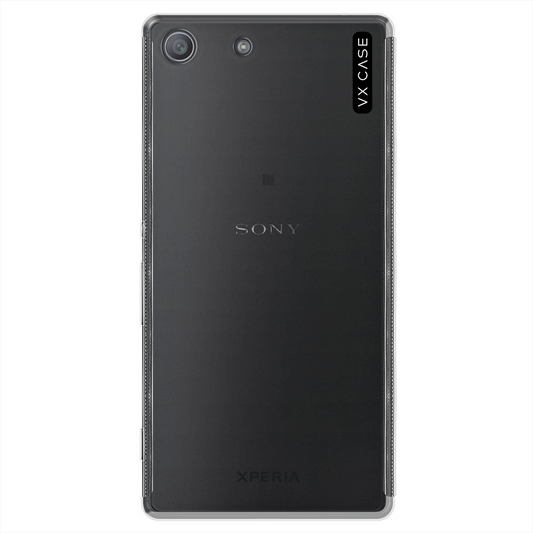 Capa para Xperia M5 de Silicone TPU Transparente