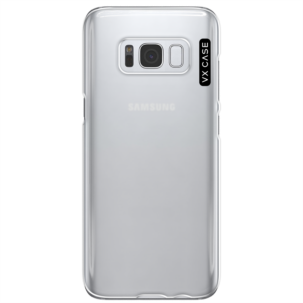 Capa para Galaxy S8 de Silicone Rígida Transparente
