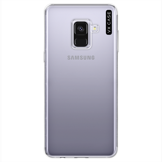 Capa para Galaxy A8 (2018) de Silicone TPU Transparente