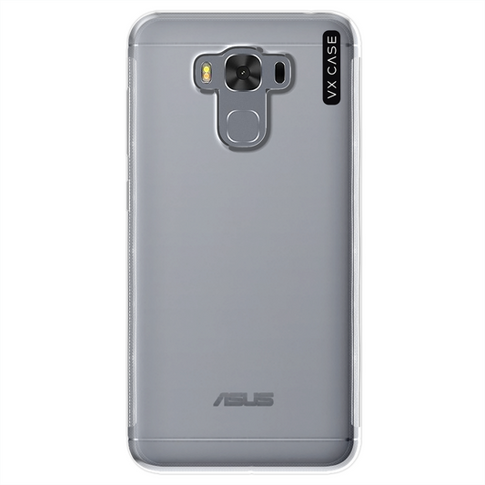 Capa para Zenfone 3 Max (5.5 Pol) de Silicone TPU Transparente